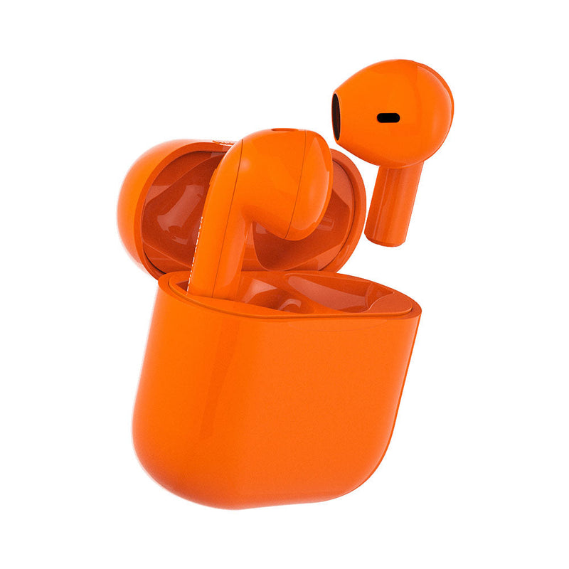 JOY - Orange JOY - True Wireless Headphones - Earphones & EarPods by Happy Plugs