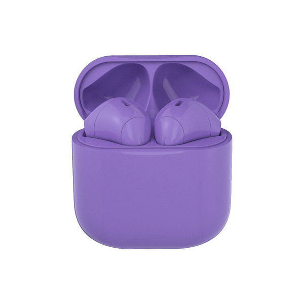 Purple wireless online earbuds