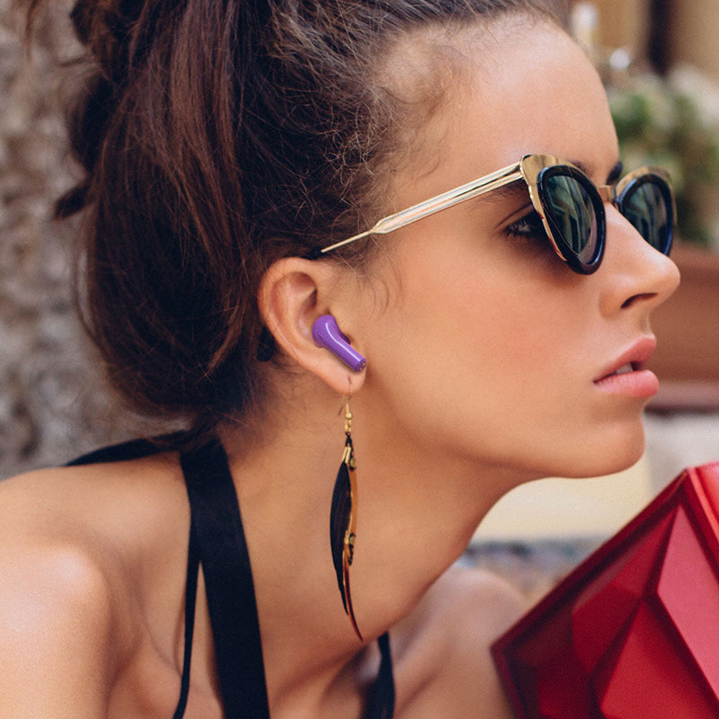 JOY - Purple JOY- True Wireless Headphones - Earphones & EarPods by Happy Plugs