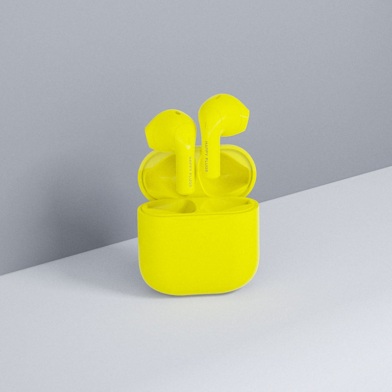 JOY - Neon Yellow JOY- True Wireless Headphones - Earphones & EarPods by Happy Plugs