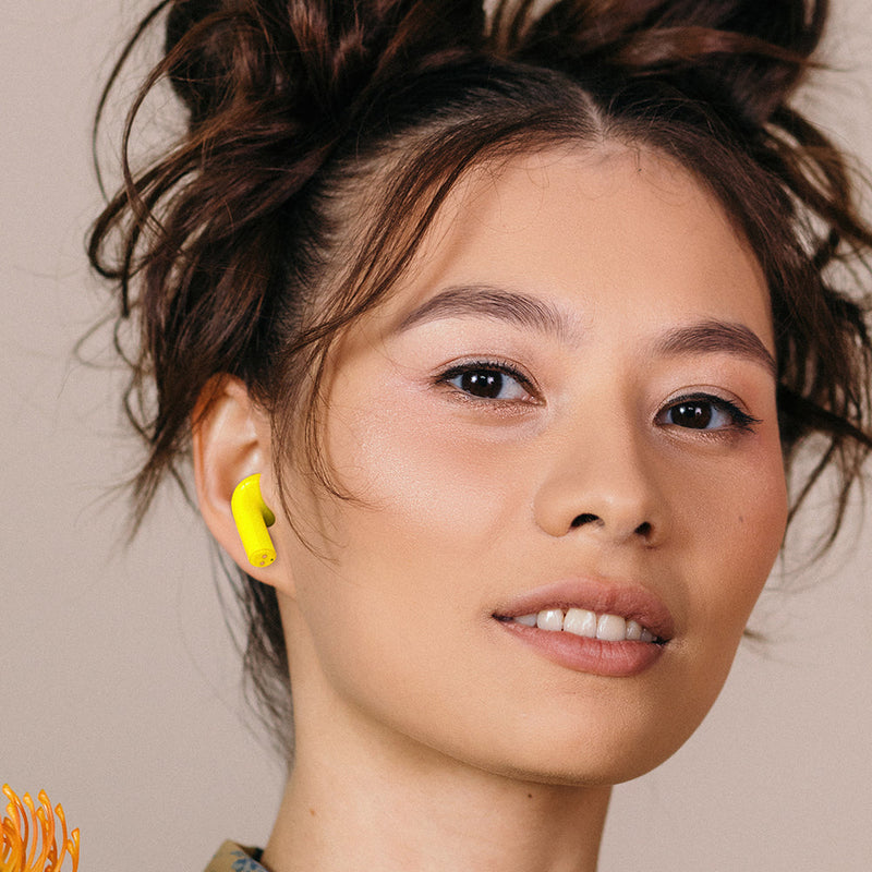 JOY - Neon Yellow JOY- True Wireless Headphones - Earphones & EarPods by Happy Plugs