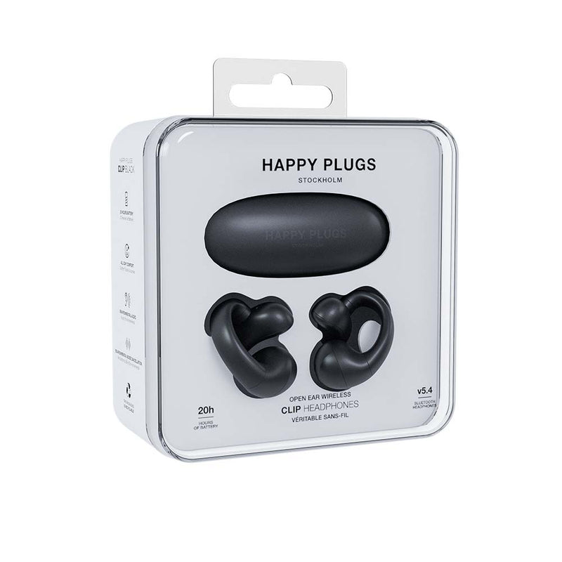 Happy Plugs Clip - Black