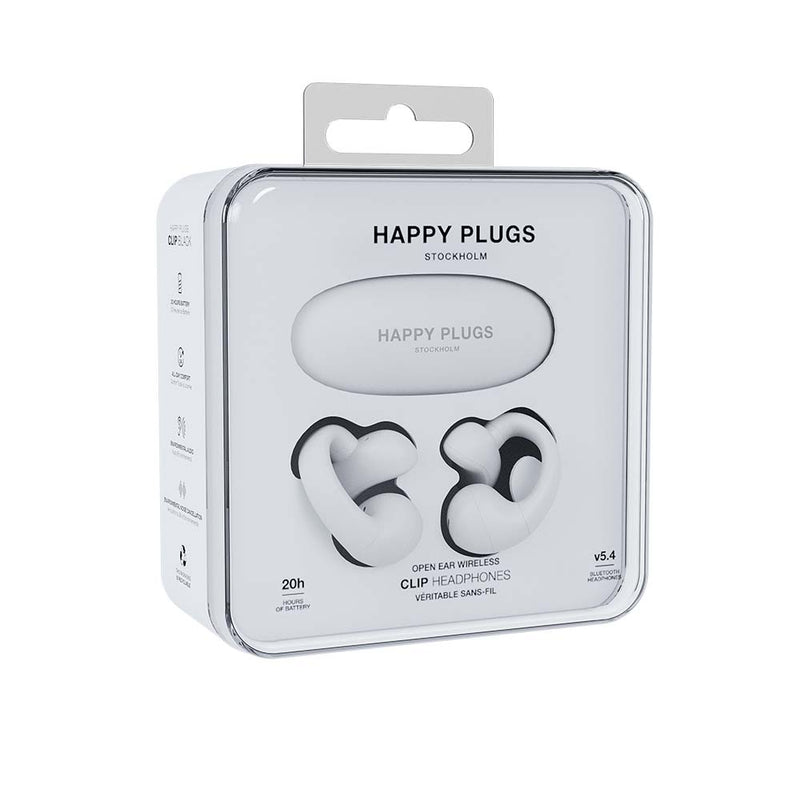 Happy Plugs Clip - White