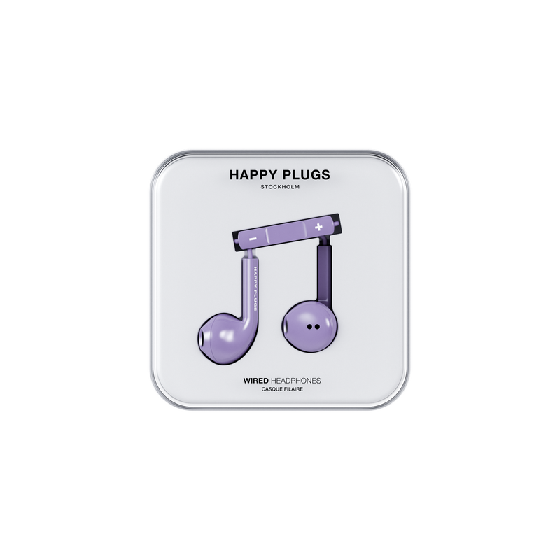 Happy Plugs Wired - Purple